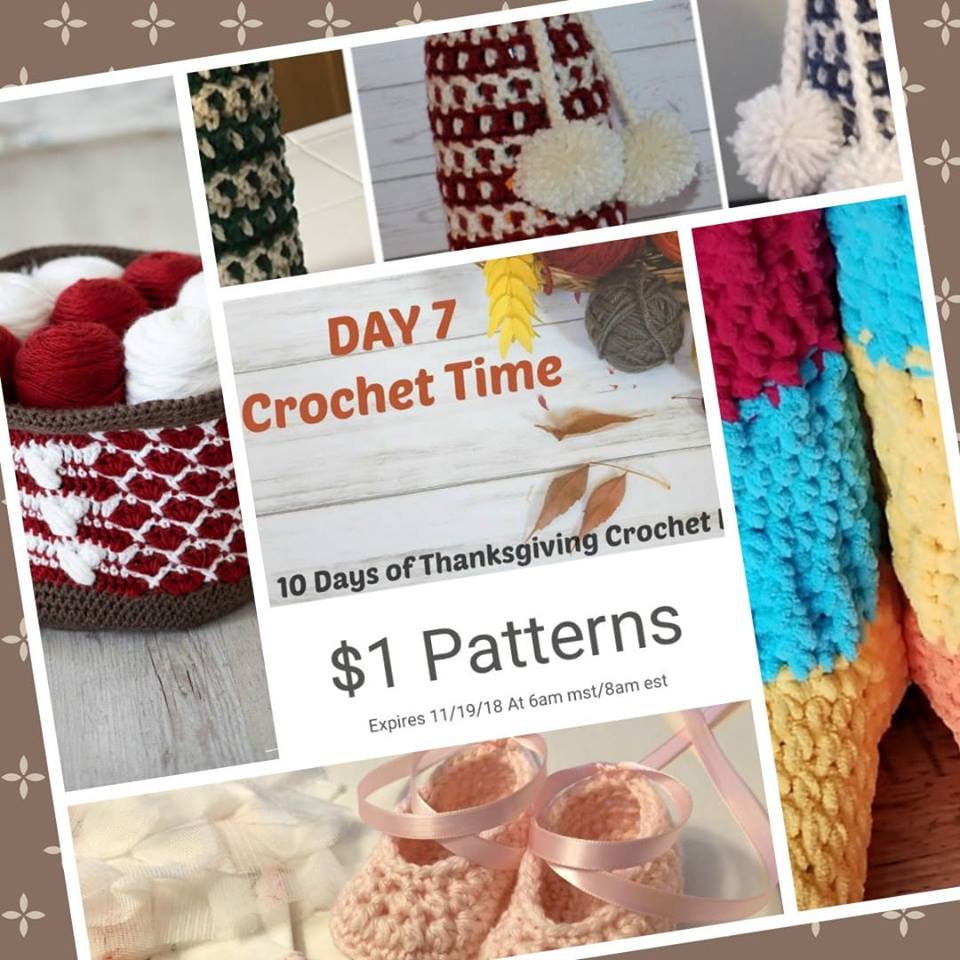 Day 7 of the 10 Days of Thanksgiving Crochet Event 2018