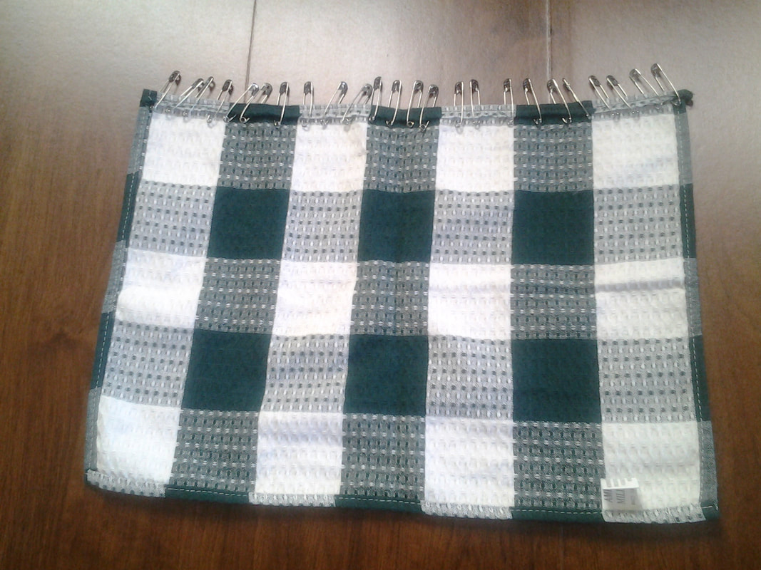 Crafting Friends Designs kitchen towel top crochet pattern