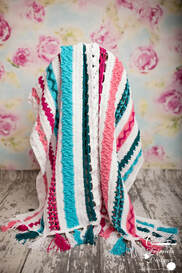 Free crochet pattern A Zig and A Zag Blanket