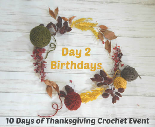 10 Days of Thanksgiving Crochet Event 2018 day 2