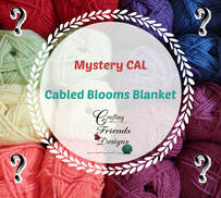 Cabled Blooms Blanket MCAL