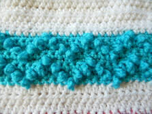 Pebbles crochet stitch instructions by Crafting Friends Designs