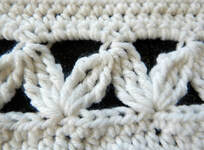 Zig Zag crochet stitch tutorial by Crafting Friends Designs