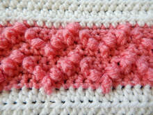 Pebbles crochet stitch instructions by Crafting Friends Designs