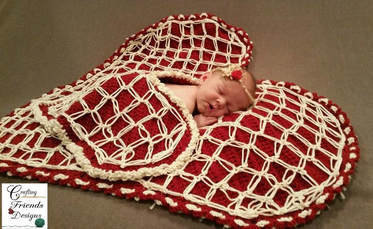 With All My Heart Photo Prop crochet pattern