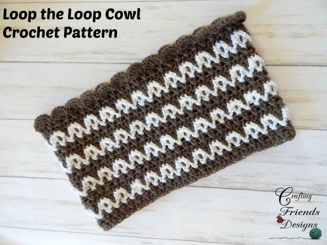 Loop the Loop Cowl crochet pattern