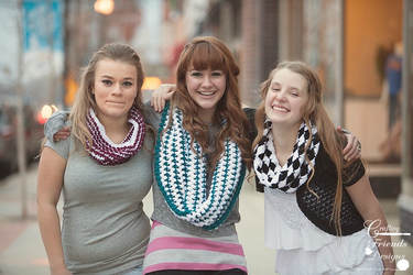 cowl crochet patterns by Crafting Friends Designs