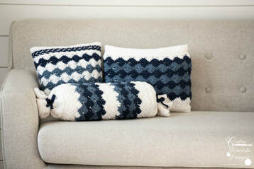 Traveling Arrows Pillow Collection crochet patterns