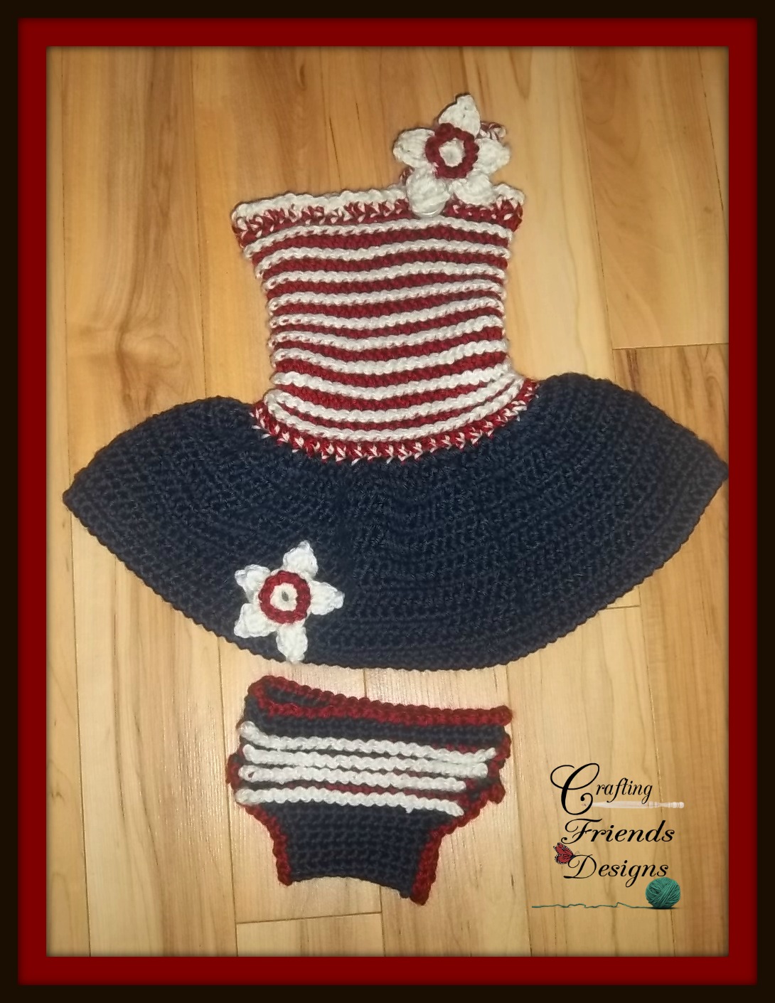 Swirly Whirly Infant & Toddler Sundress Crochet Pattern