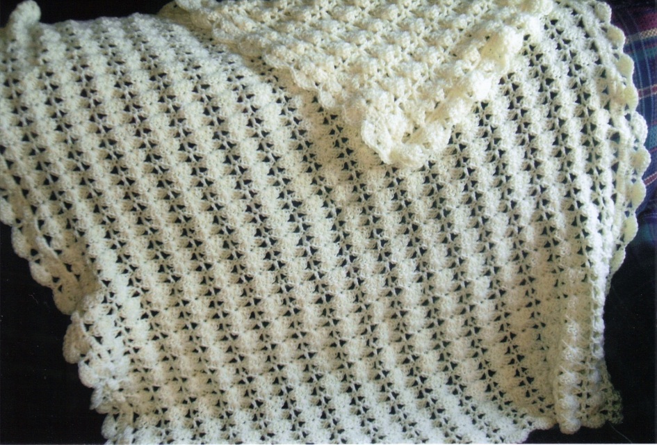 Shell Brook Afghan Crochet Pattern