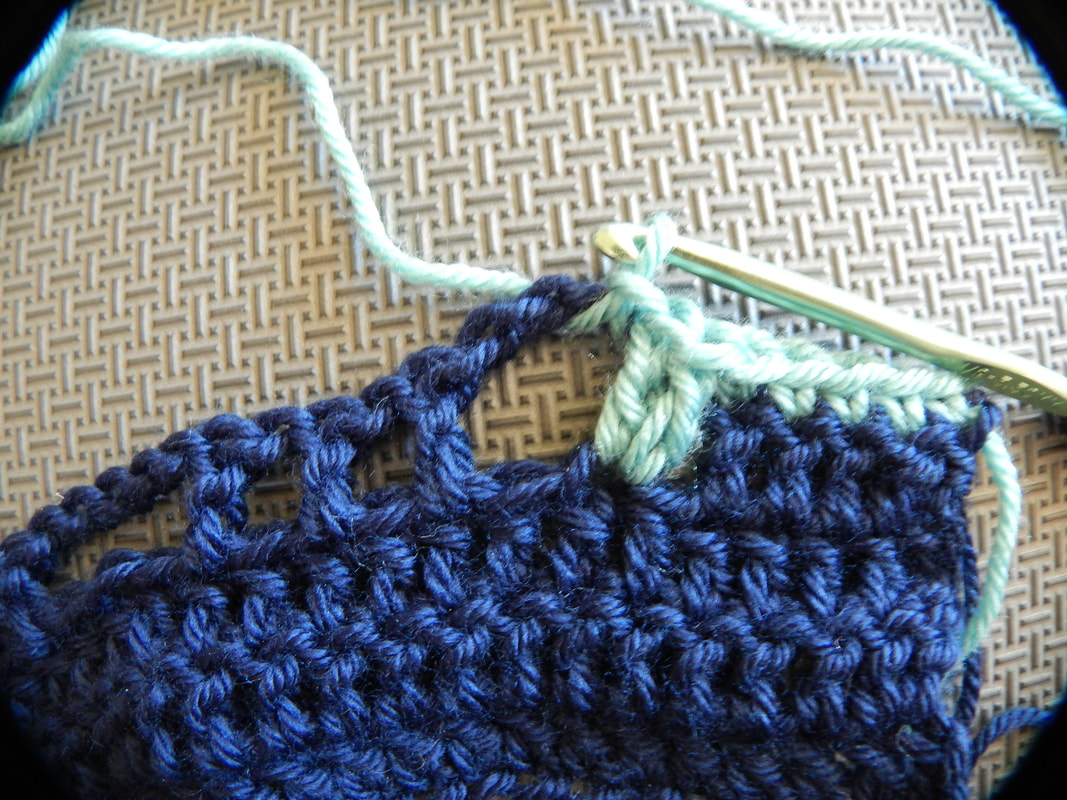 Sea Breeze Rectangle Pillow crochet pattern st 2